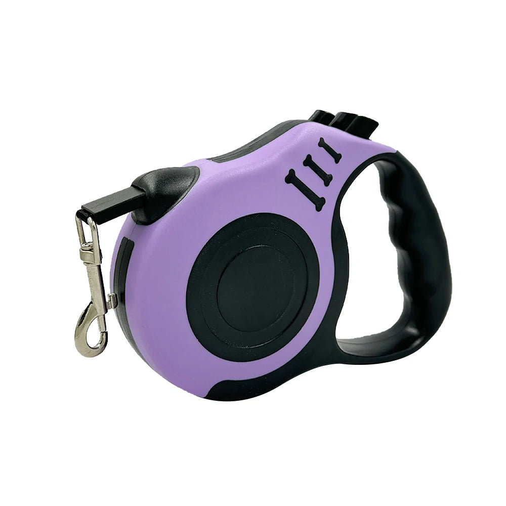 Automatic Retractable Leash 3 m / 5 m for Dogs and Cats – Durable Nylon