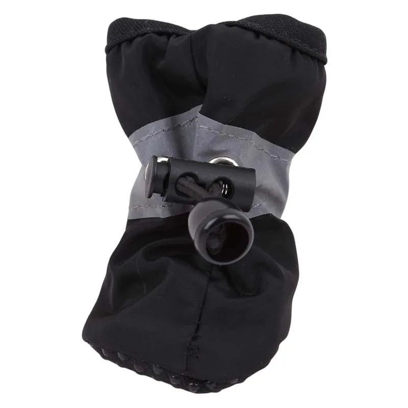 Warm Non-Slip Boots for Dogs and Cats (4 Pieces)